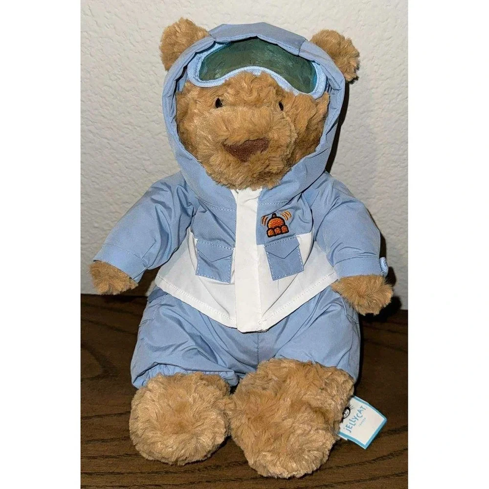 Jellycat Bartholomew Bear Snow Suit NWT Plush RETIRED  Same Day Ship AUTHENTIC